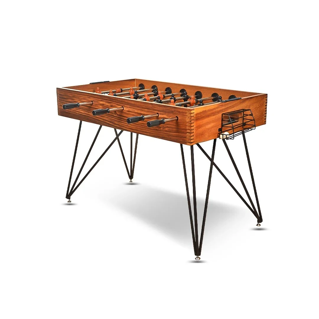 Iroko Model Langırt Masası — yan görünüm